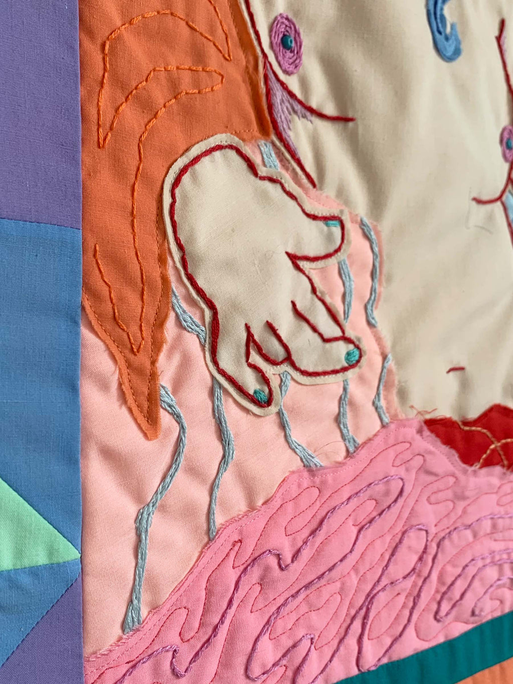 A summer's evening with rose (Quilt 4)