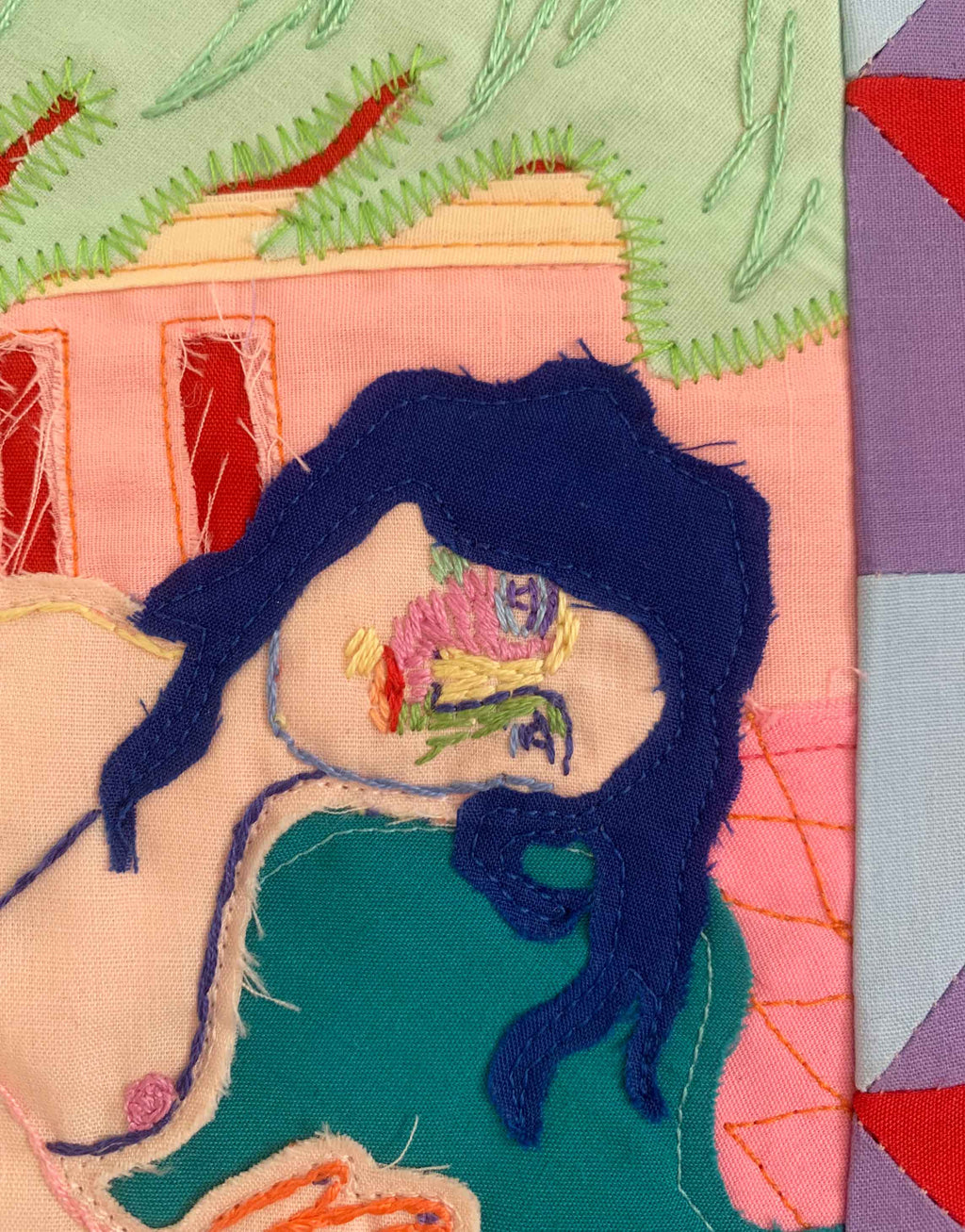 Solitude and comfort (Quilt 7)