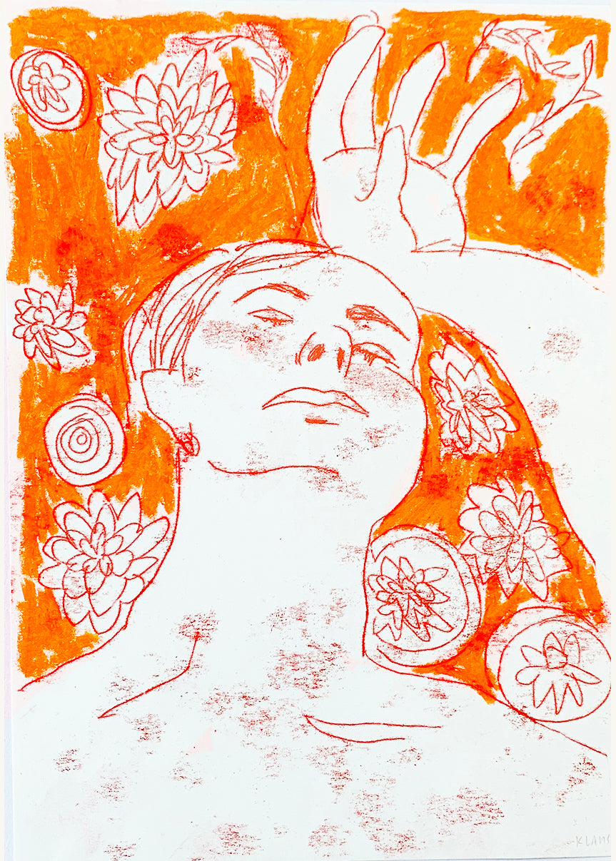 The Beast Are Within Me and I'l Let Them Grow, Monoprint #2